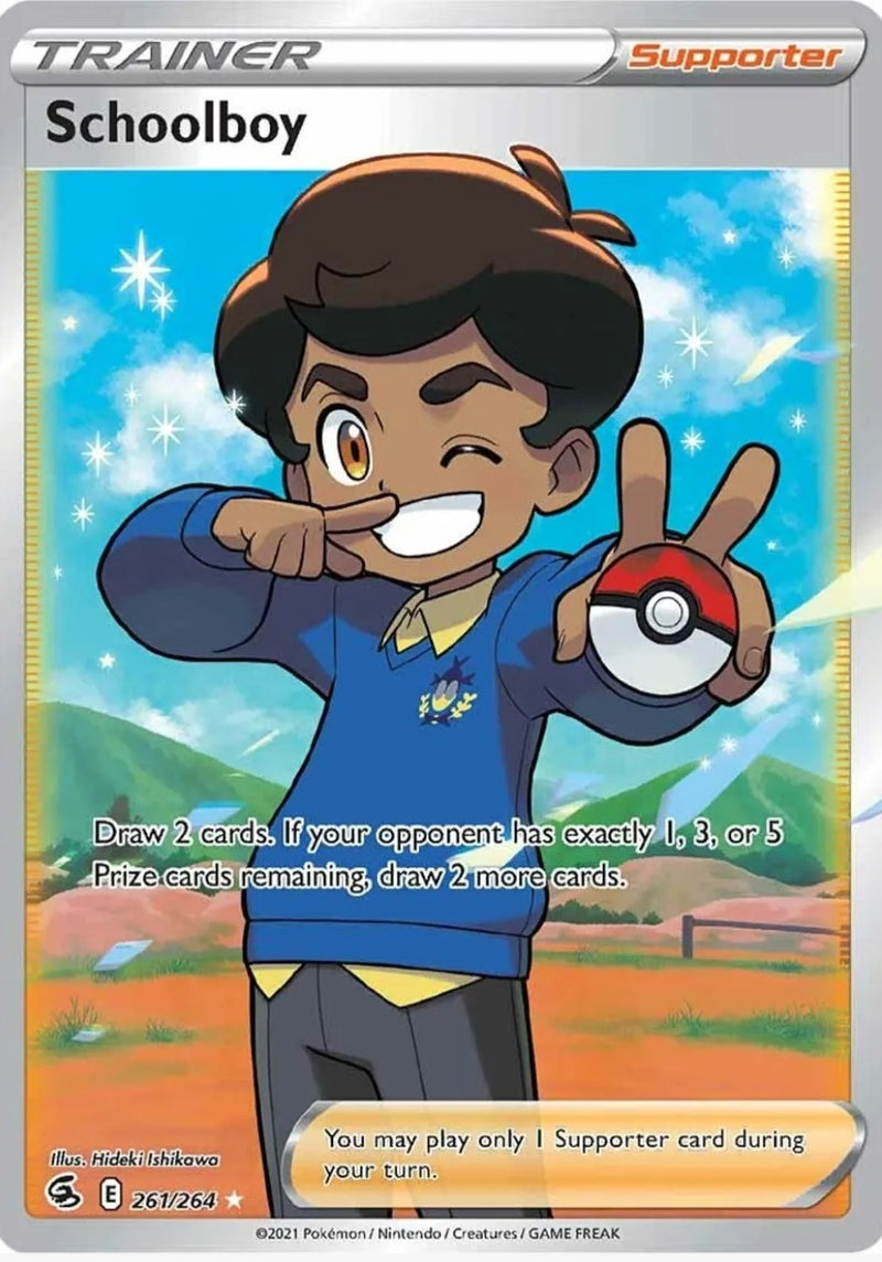 Schoolboy (Full Art) - SWSH08: Fusion Strike (SWSH08)