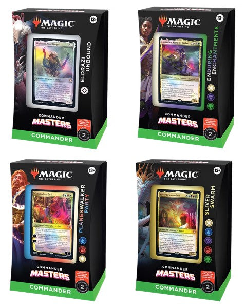 Magic: The Gathering - Commander Masters Commander Deck Display 8/4/2023