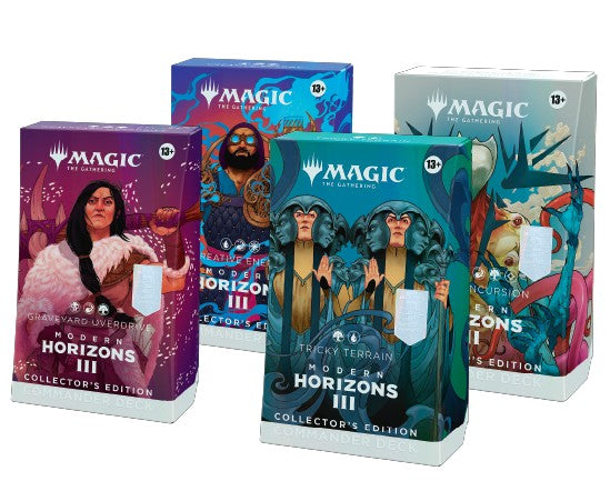 Magic: The Gathering - Modern Horizons 3 Collectors Edition Commander Set of 4 PREORDER 6/14/2024