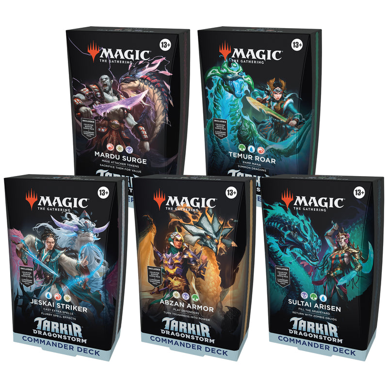 Magic: The Gathering - Tarkir Dragonstorm Commander Deck (5ct)
