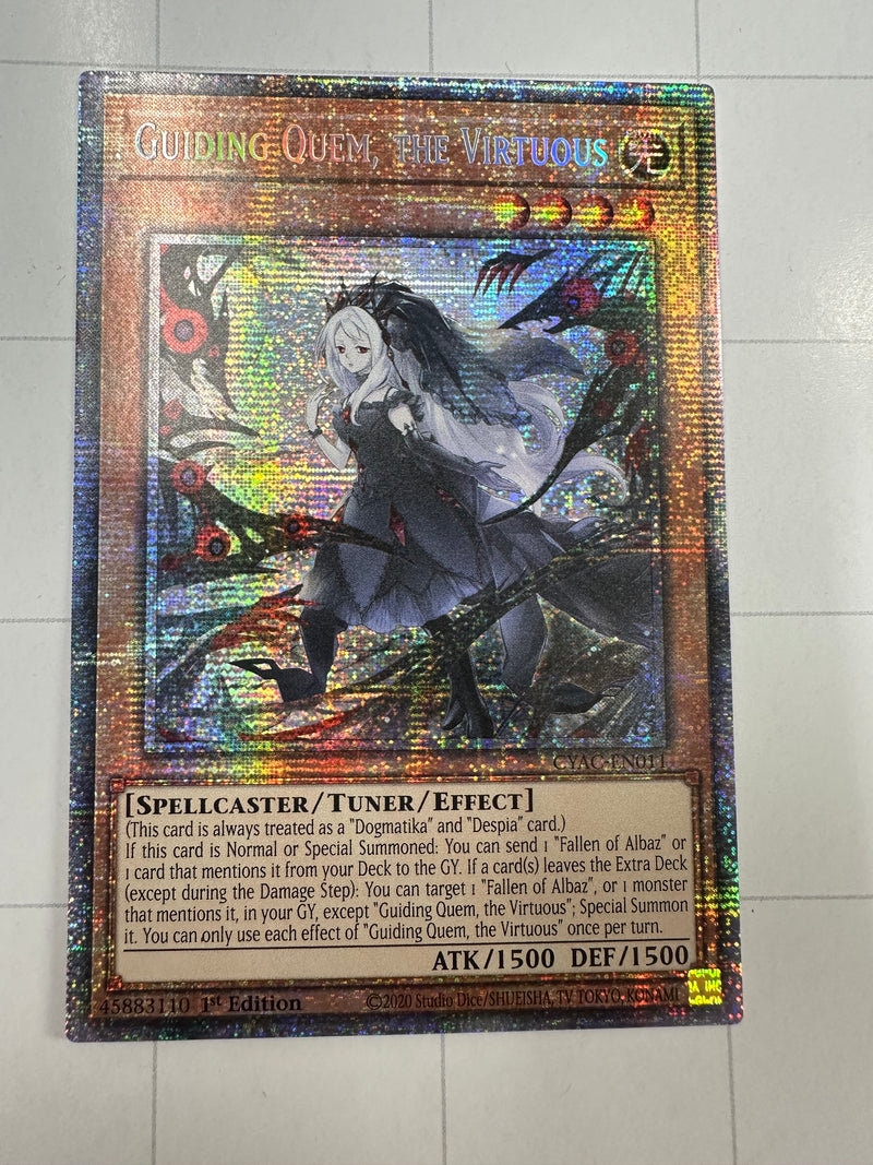 Guiding Quem, the Virtuous (Starlight Rare) - Cyberstorm Access CYAC-EN011