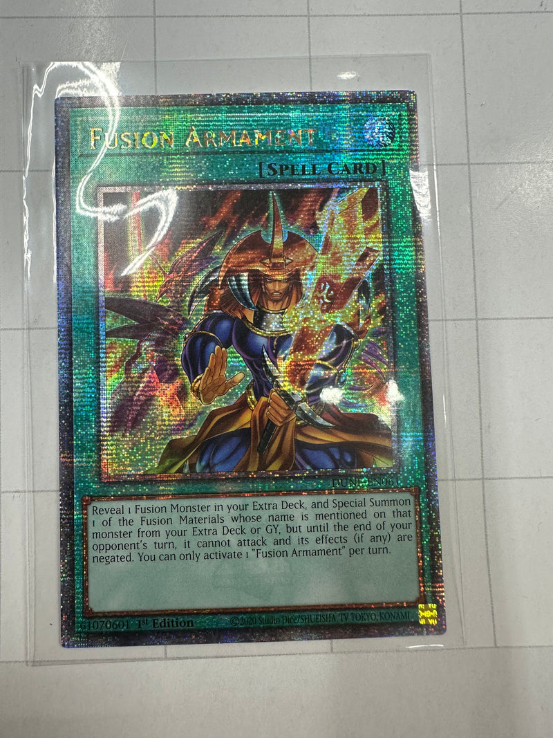 Fusion Armament (Quarter Century Secret Rare) - Duelist Nexus DUNE-EN061