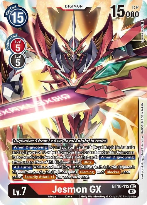 Jesmon GX - Xros Encounter (BT10)