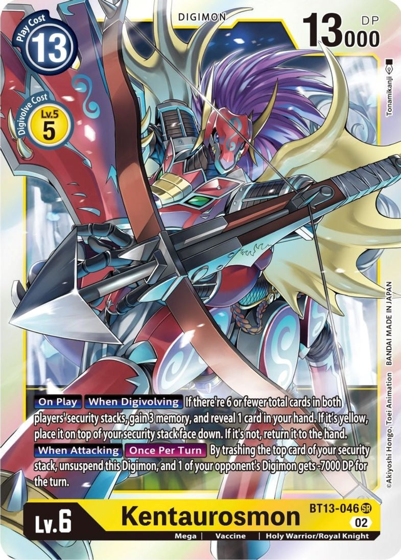 Kentaurosmon - Versus Royal Knight Booster BT13-046