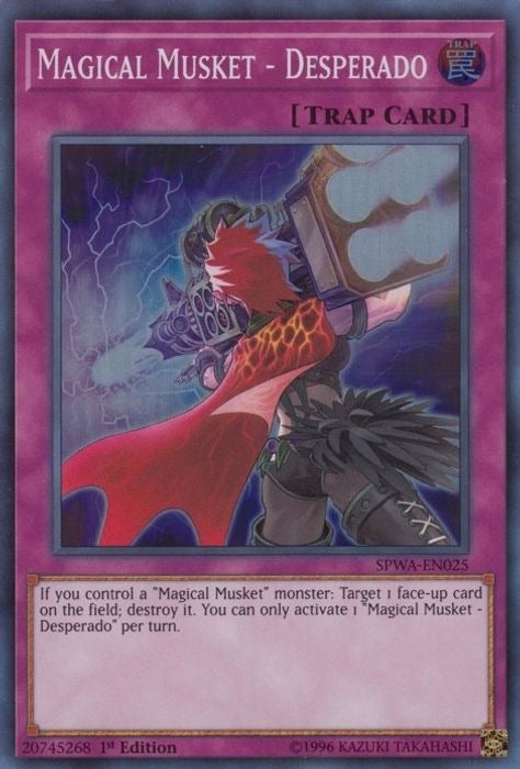 Magical Musket - Desperado SPWA-EN025 Super Rare 1st Edition Near Mint