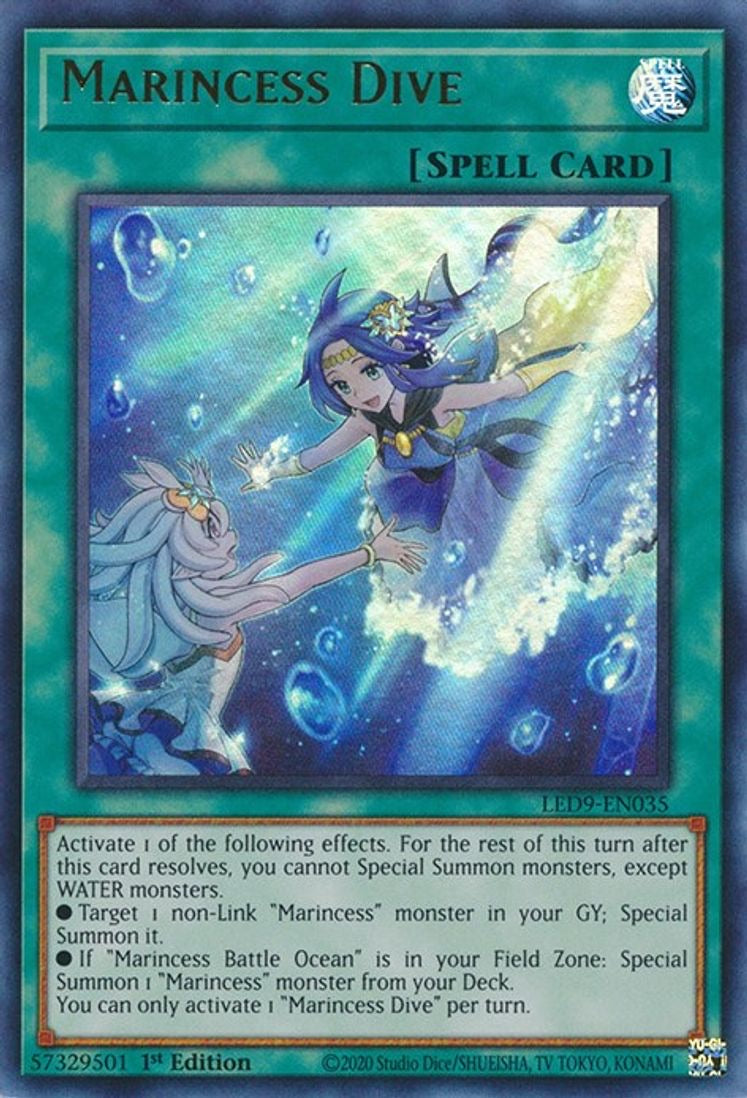 Marincess Dive - Legendary Duelists: Duels From the Deep (LED9)-EN035