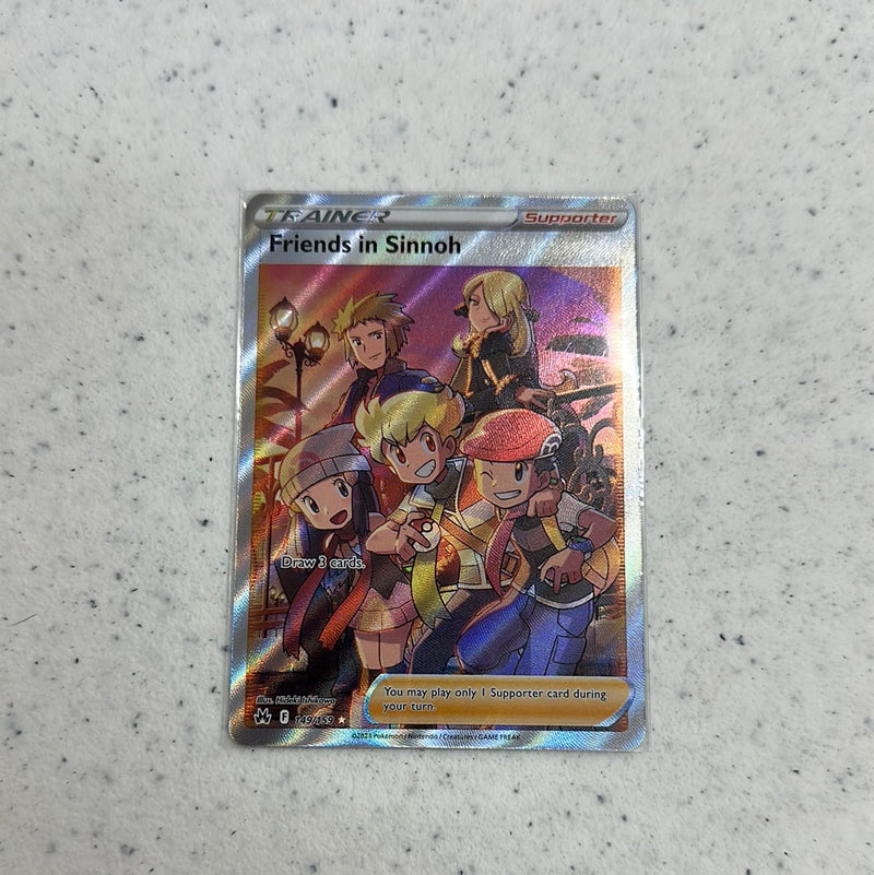 Friends in Sinnoh (Full Art) - Crown Zenith (CRZ)