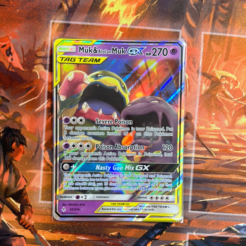Muk & Alolan Muk GX - SM - Unbroken Bonds (SM10)61/214
