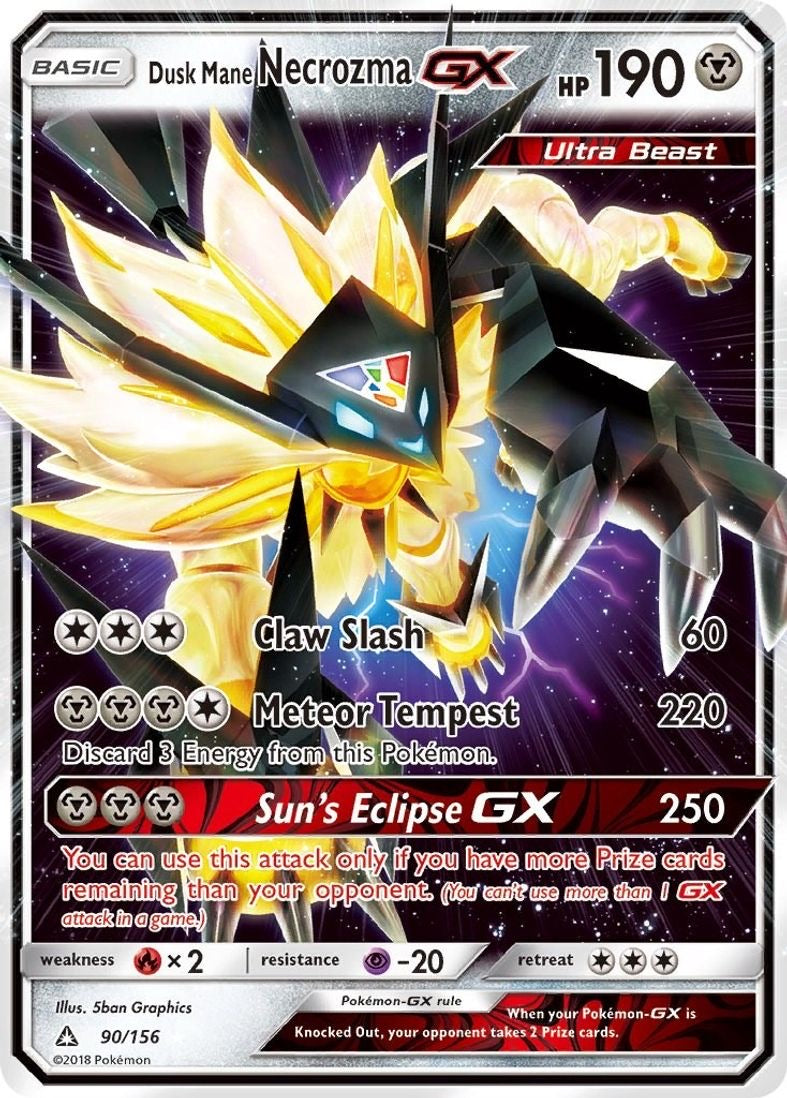 Dusk Mane Necrozma GX - SM - Ultra Prism (SM05)