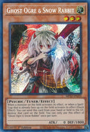 Yugioh Ghost Ogre & Snow Rabbit MP22-EN255 Prismatic Secret Rare 1st Edition Near Mint