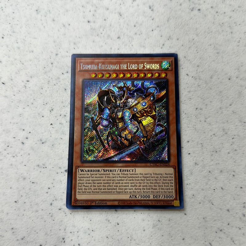 Tsumuha-Kutsunagi the Lord of Swords - Cyberstorm Access (CYAC)