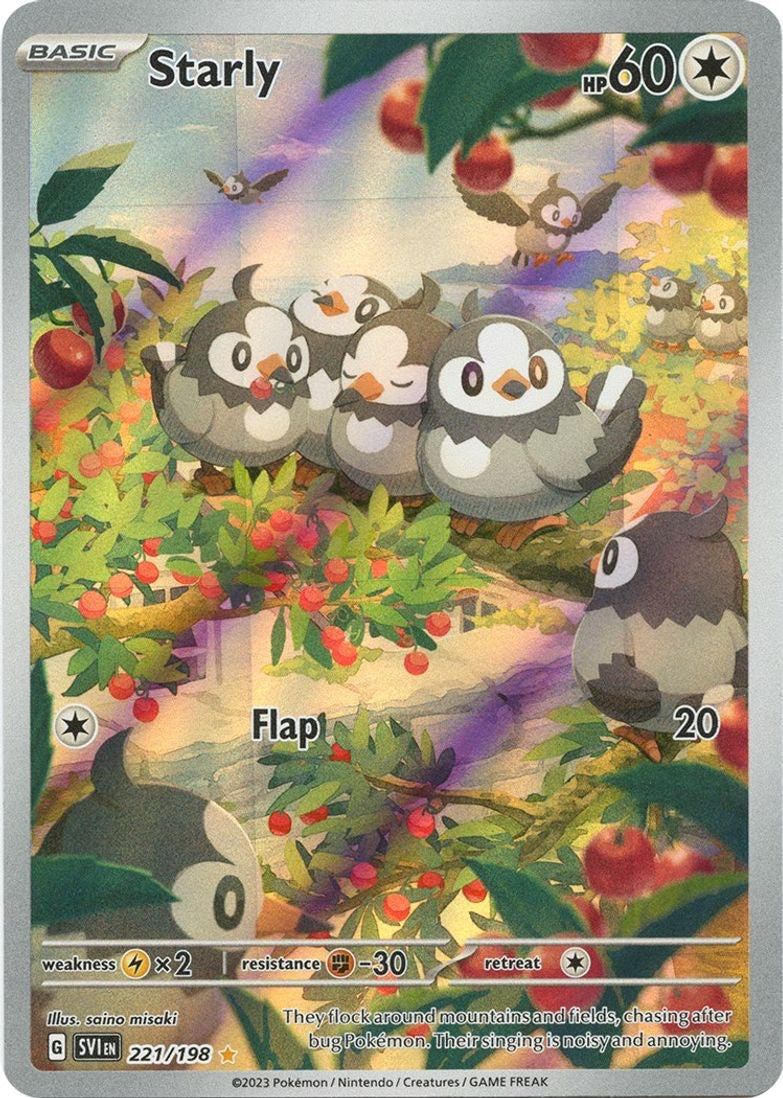 Starly - 221/198 - SV01: Scarlet & Violet Base Set (SV01)
