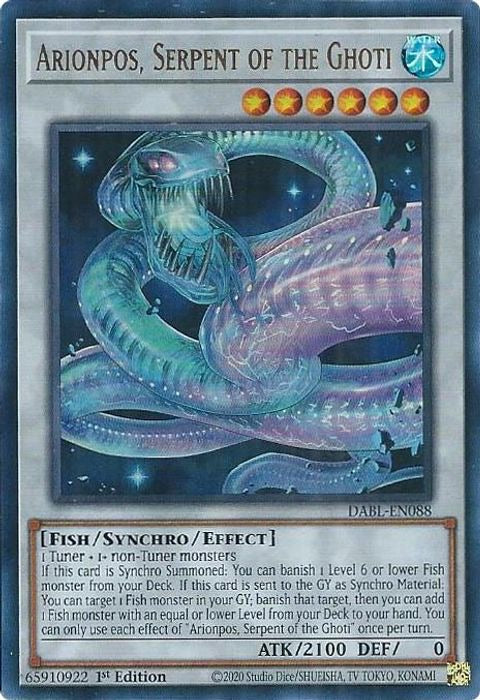 Arionpos, Serpent of the Ghoti - DABL-EN088