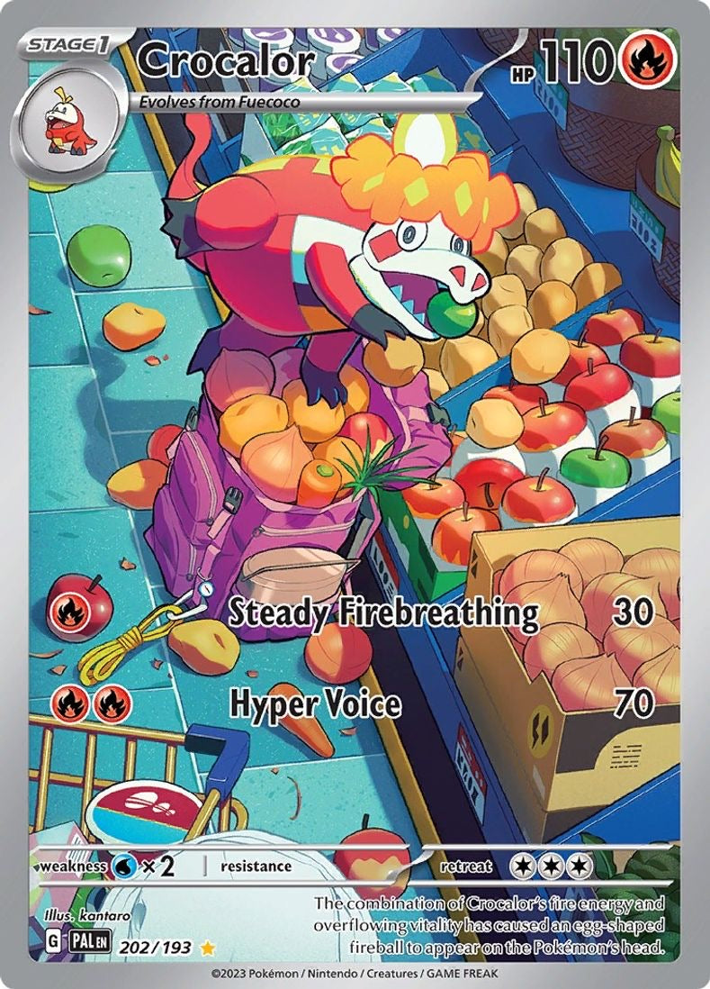 Crocalor - 202/193 - SV02: Paldea Evolved (SV02)