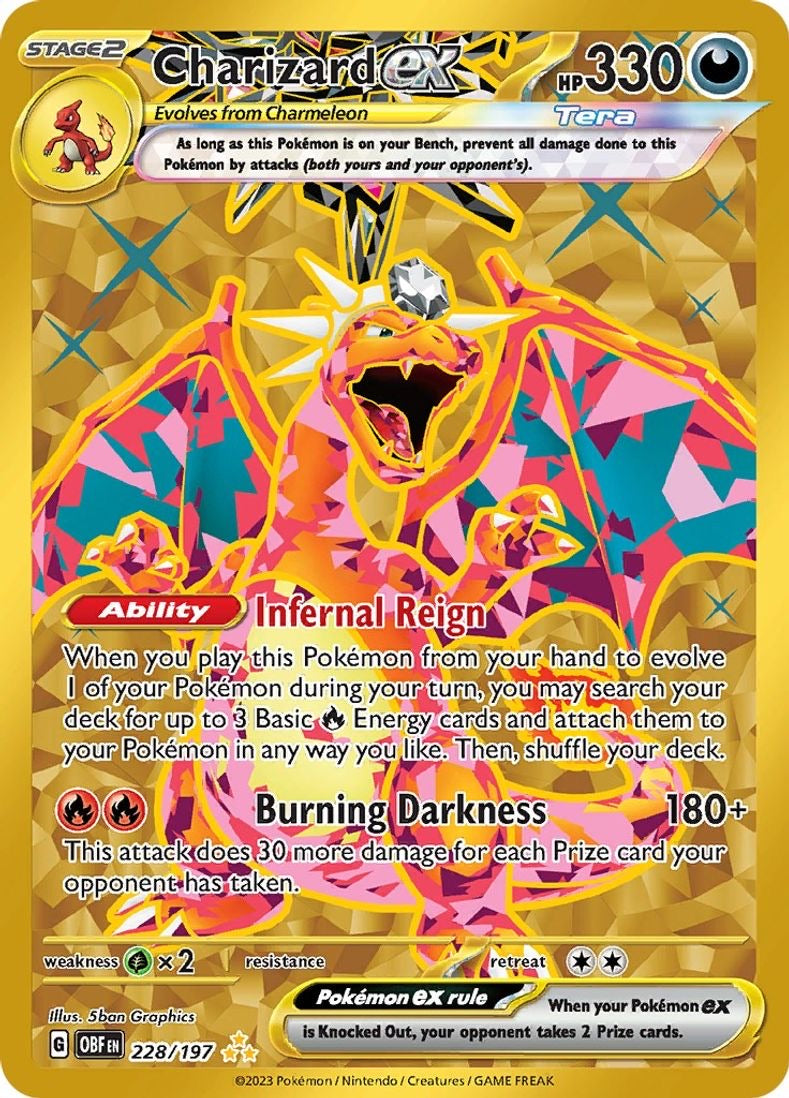 Charizard ex - 228/197 - SV03: Obsidian Flames (SV03)