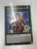 Dante, Traveler of the Burning Abyss (Quarter Century Secret Rare) - Battles of Legend: Monstrous Revenge BLMR-EN081