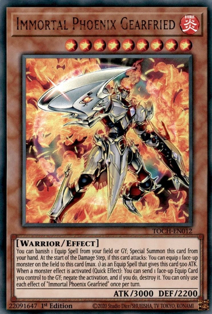 Immortal Phoenix Gearfried - Toon Chaos (TOCH)-EN012