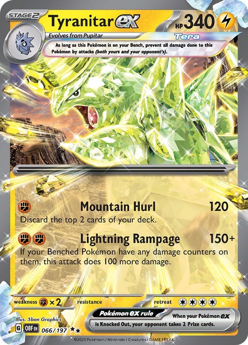 Tyranitar ex - SV03: Obsidian Flames (SV03) 066/197
