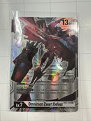 Omnimon Zwart Defeat (Silver Alternate Art) - Alternative Being Booster (EX04)