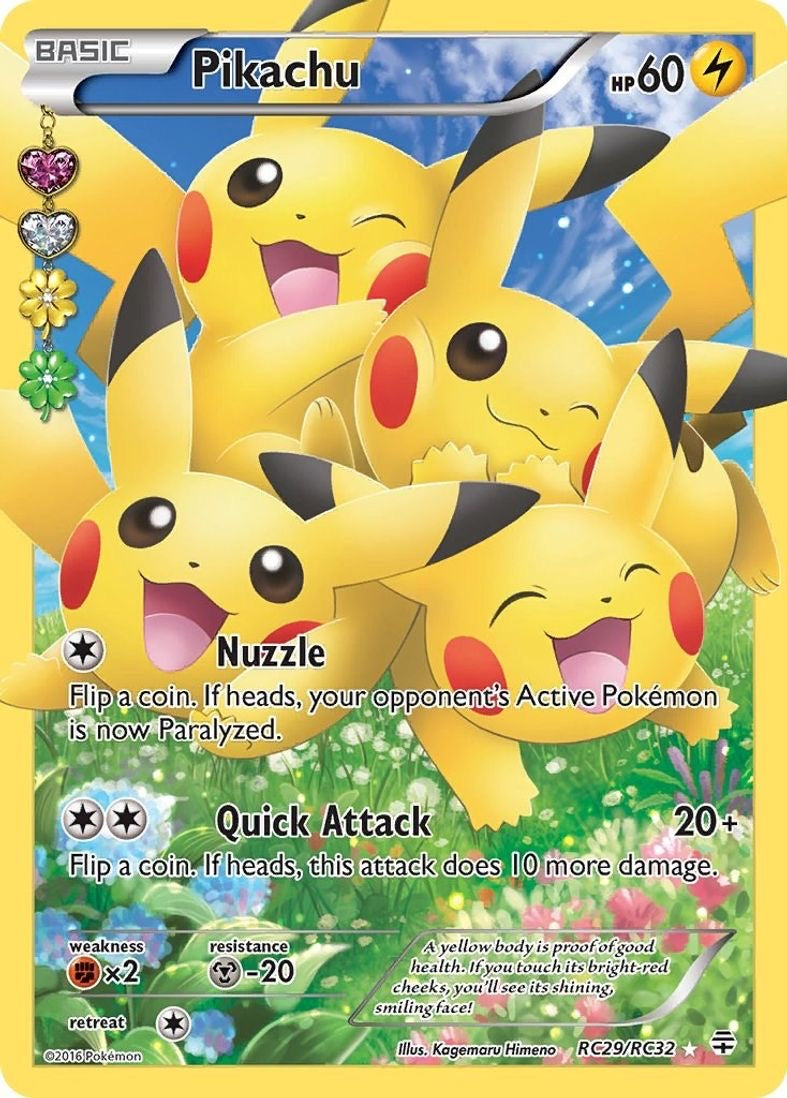Pikachu (Full Art) - Generations: Radiant Collection (GEN) RC29/RC32