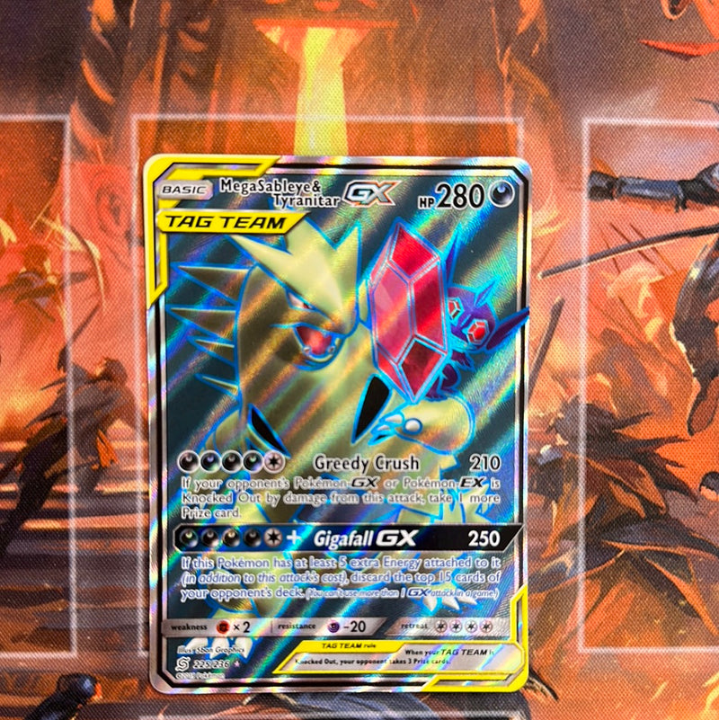 Mega Sableye & Tyranitar GX (Full Art) - SM - Unified Minds (SM11)225/236