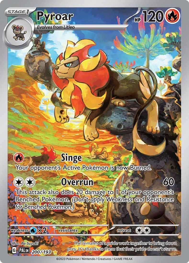 Pyroar - 200/193 - SV02: Paldea Evolved (SV02)