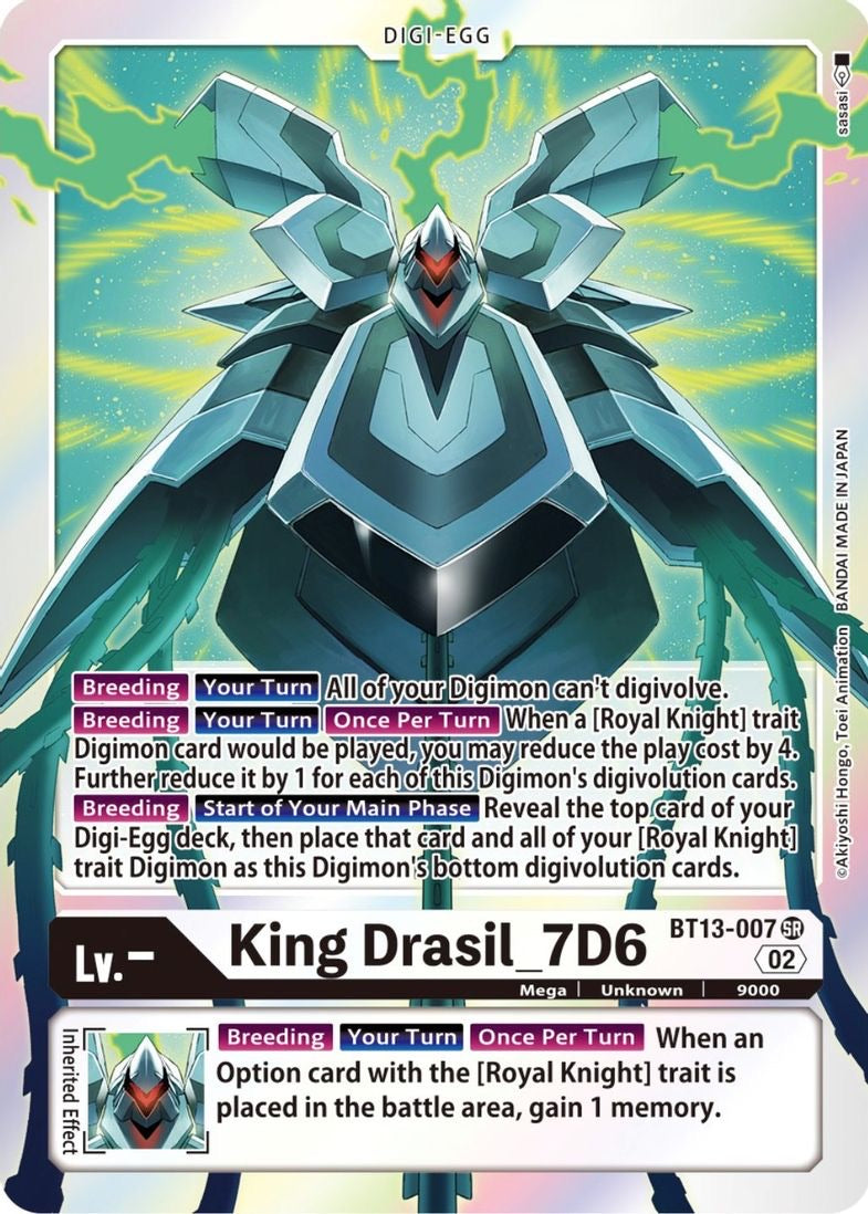 King Drasil_7D6 - Versus Royal Knight Booster BT13-007