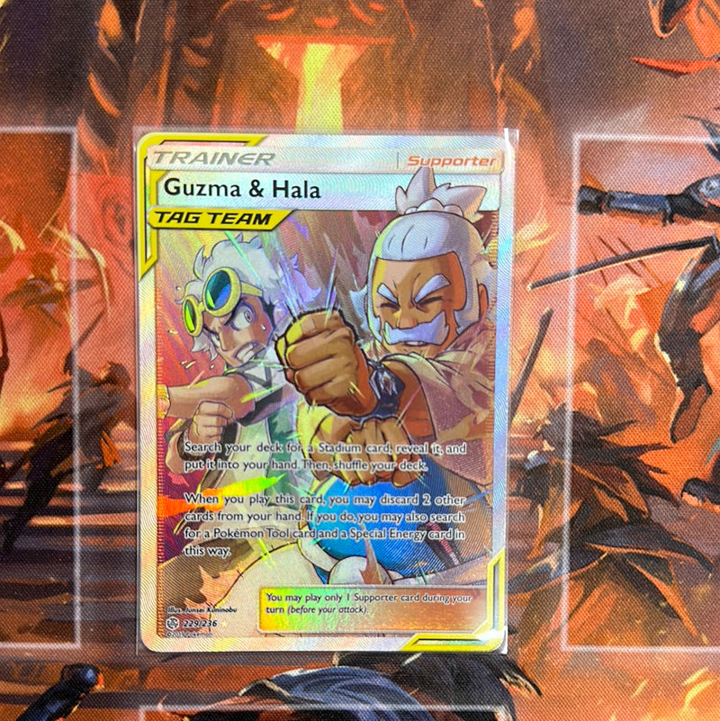 Guzma & Hala (Full Art) - SM - Cosmic Eclipse (SM12) 229/236