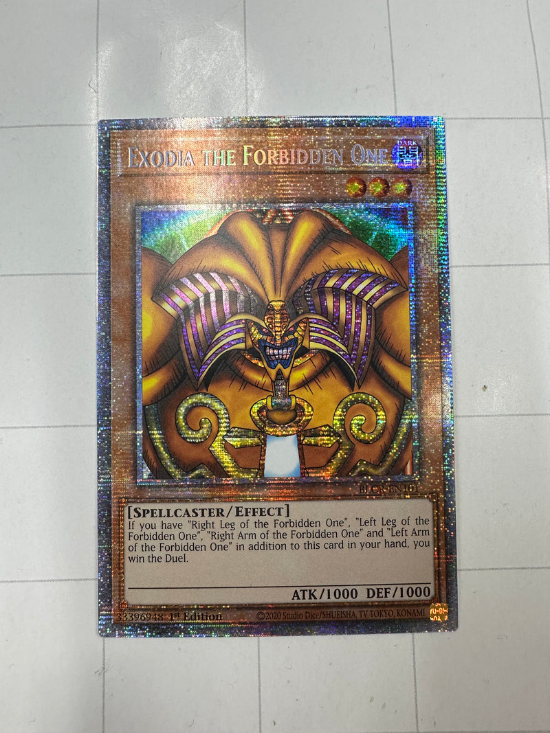 Exodia the Forbidden One (Starlight Rare) - Battles of Legend: Crystal Revenge BLCR-EN101