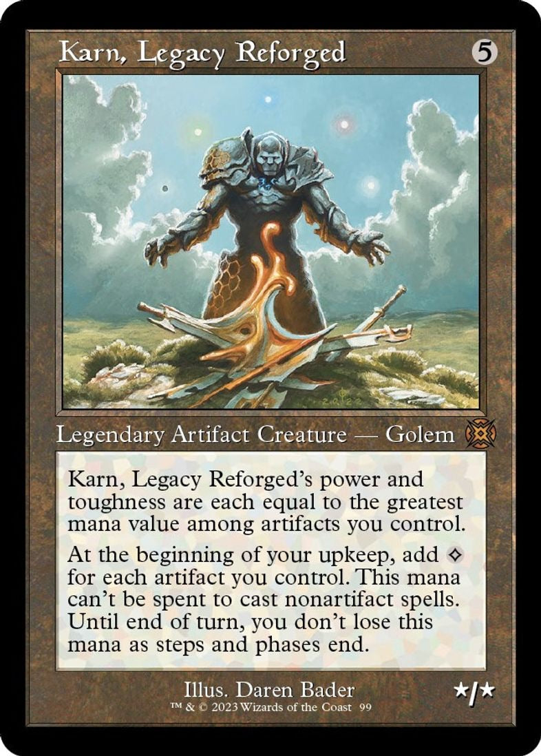 Karn, Legacy Reforged (Retro Frame) - March of the Machine: The Aftermath (MAT)