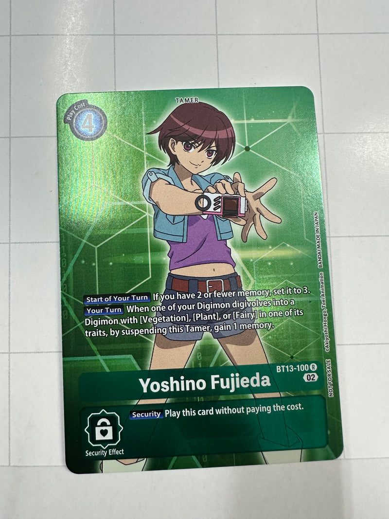 Yoshino Fujieda (Box Topper) - Versus Royal Knight Booster BT13-100