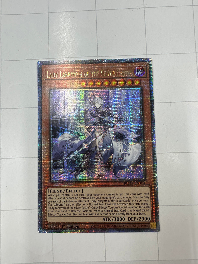 Lady Labrynth of the Silver Castle (Quarter Century Secret Rare) - Battles of Legend: Monstrous Revenge BLMR-EN104