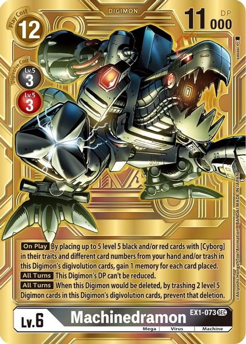 Machinedramon (Alternate Art) - Dimensional Phase (BT11)