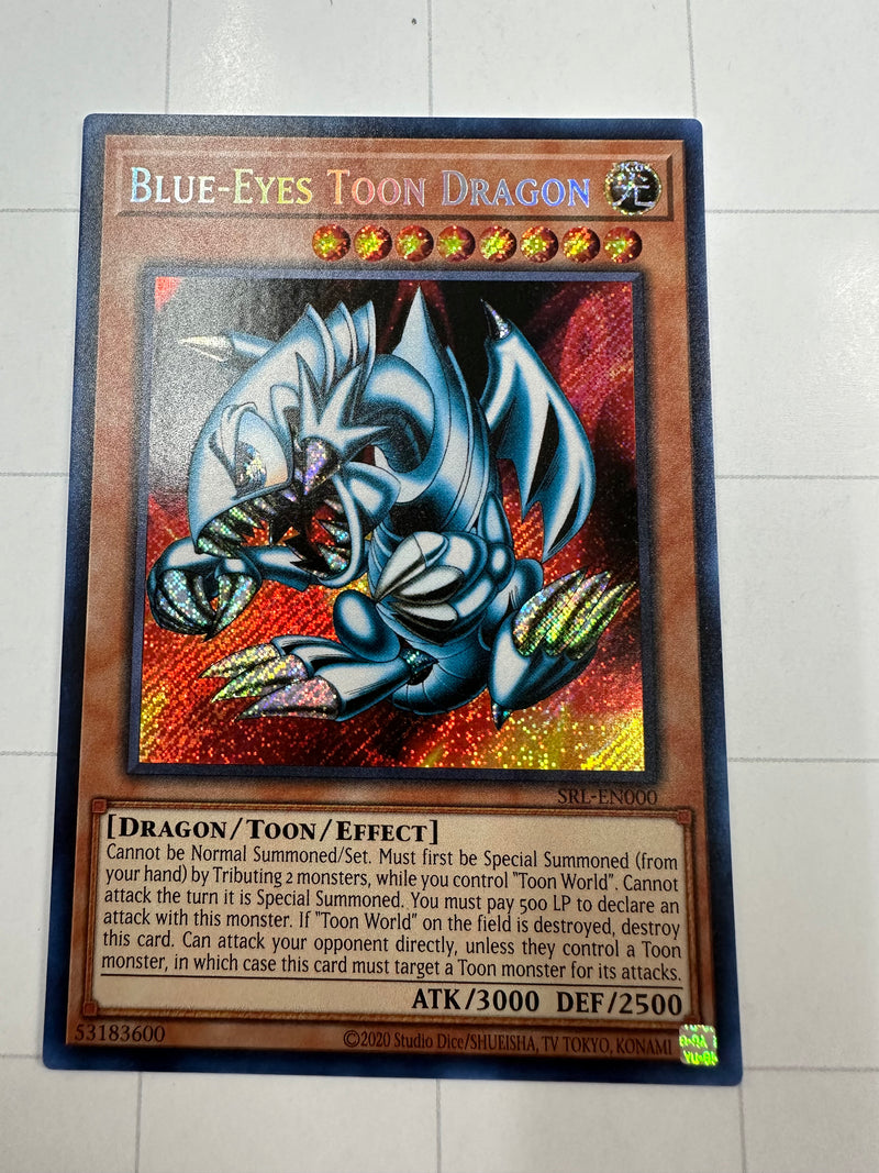 Blue-Eyes Toon Dragon - Spell Ruler (25th Anniversary Edition) SRL-EN000