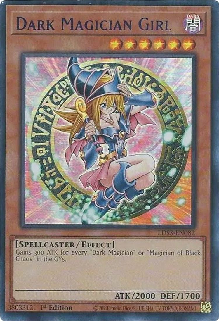 Dark Magician Girl (Blue) - Legendary Duelists: Season 3 (LDS3)