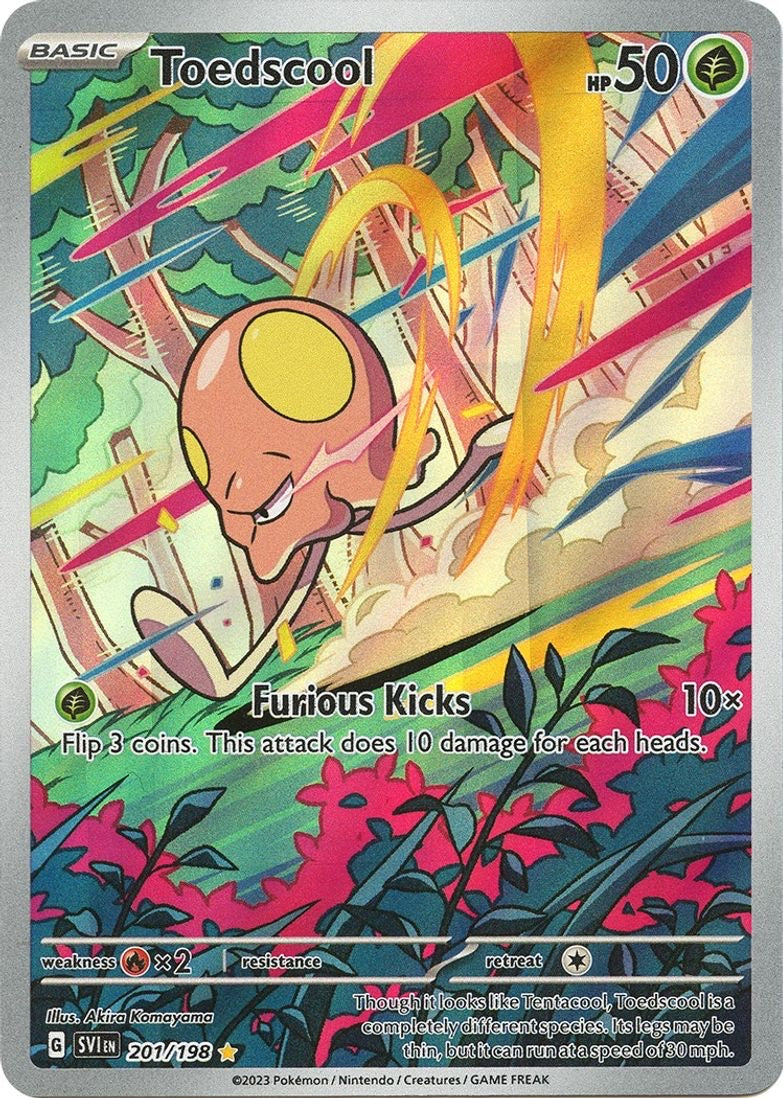 Toedscool - 201/198 - SV01: Scarlet & Violet Base Set (SV01)