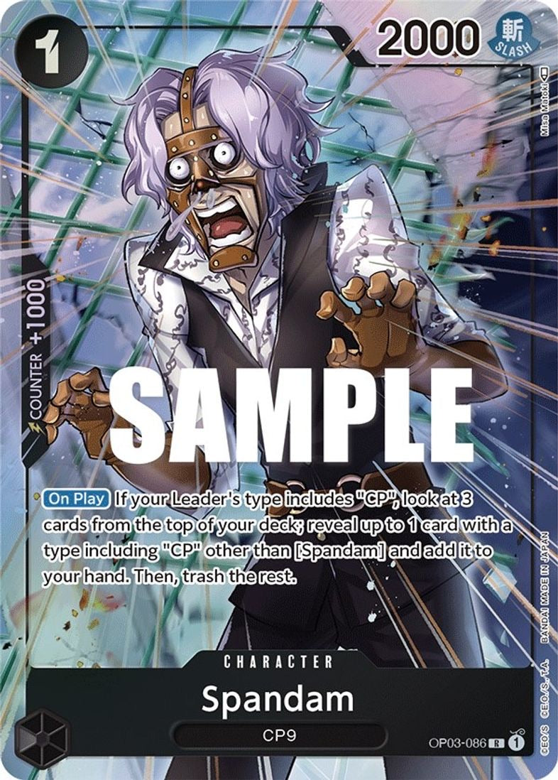 Spandam (Alternate Art) - Pillars of Strength (OP03)