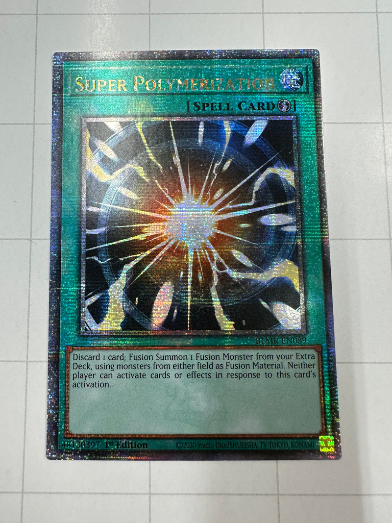 Super Polymerization (Quarter Century Secret Rare) - Battles of Legend: Monstrous Revenge BLMR-EN089