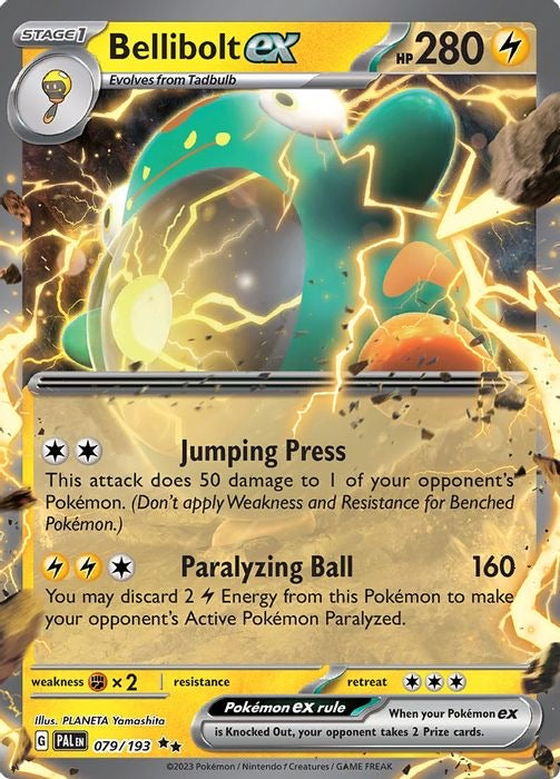 Bellibolt ex - 079/193 - SV02: Paldea Evolved (SV02)