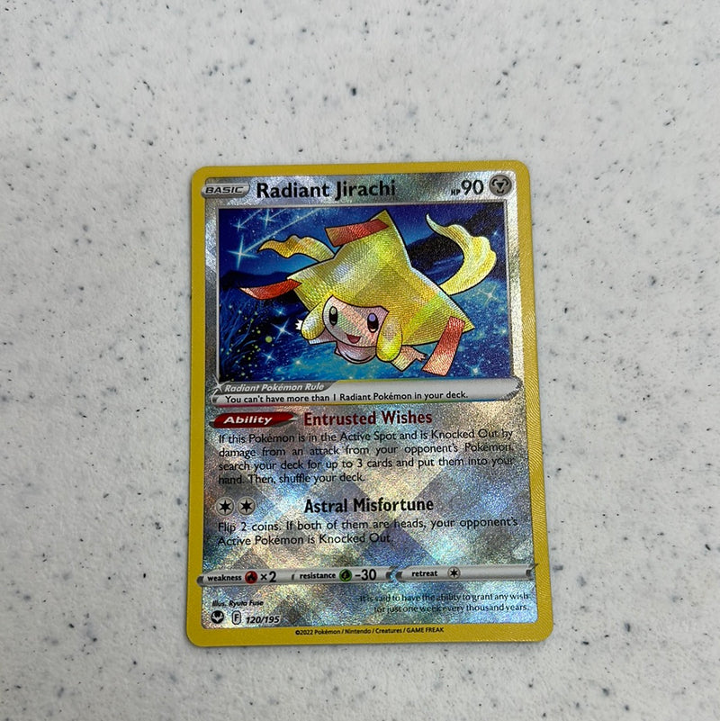 Radiant Jirachi - SWSH12: Silver Tempest (SWSH12)