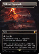 Valley of Gorgoroth - Wasteland - Commander: The Lord of the Rings: Tales of Middle-earth (LTC)