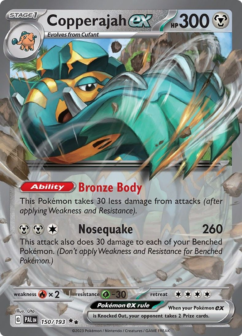 Copperajah ex - SV02: Paldea Evolved (SV02)