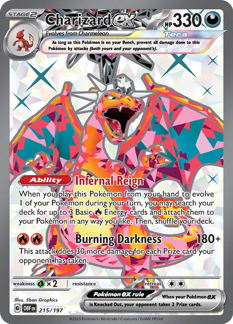 Charizard ex - 215/197 - SV03: Obsidian Flames (SV03)