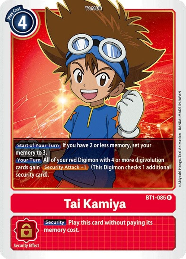 Digimon Tai Kamiya - BT1-085 - Release Special Booster (BT01-03)