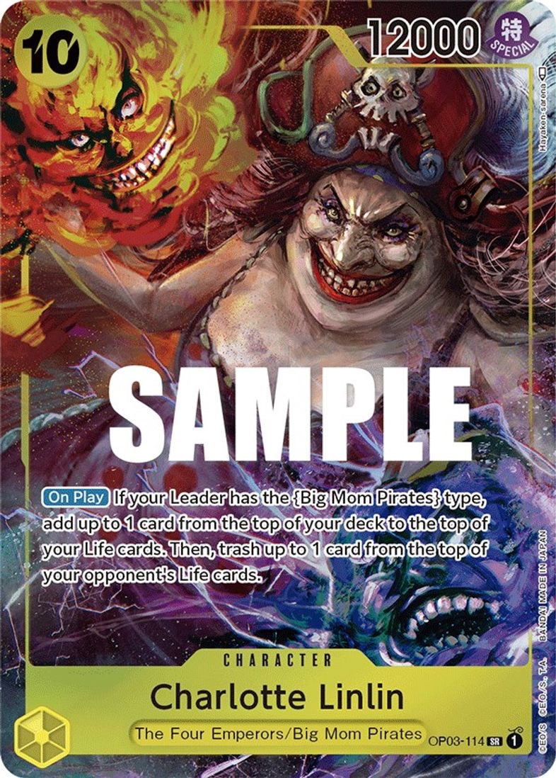 Charlotte Linlin (114) (Alternate Art) - Pillars of Strength (OP03)