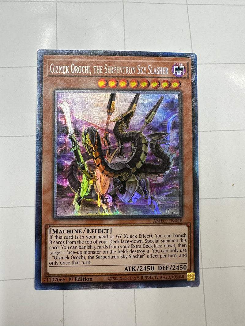 Gizmek Orochi, the Serpentron Sky Slasher (CR) - Amazing Defenders AMDE-EN048
