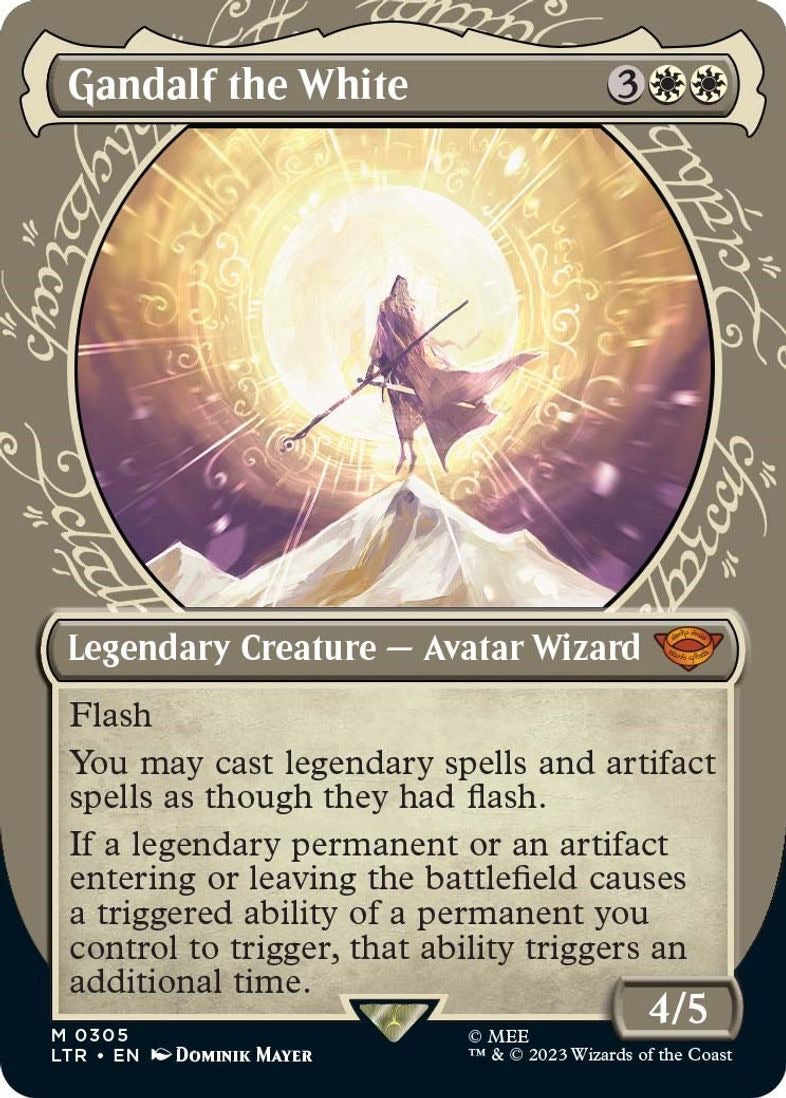 Gandalf the White (Showcase) - Universes Beyond: The Lord of the Rings: Tales of Middle-earth (LTR)