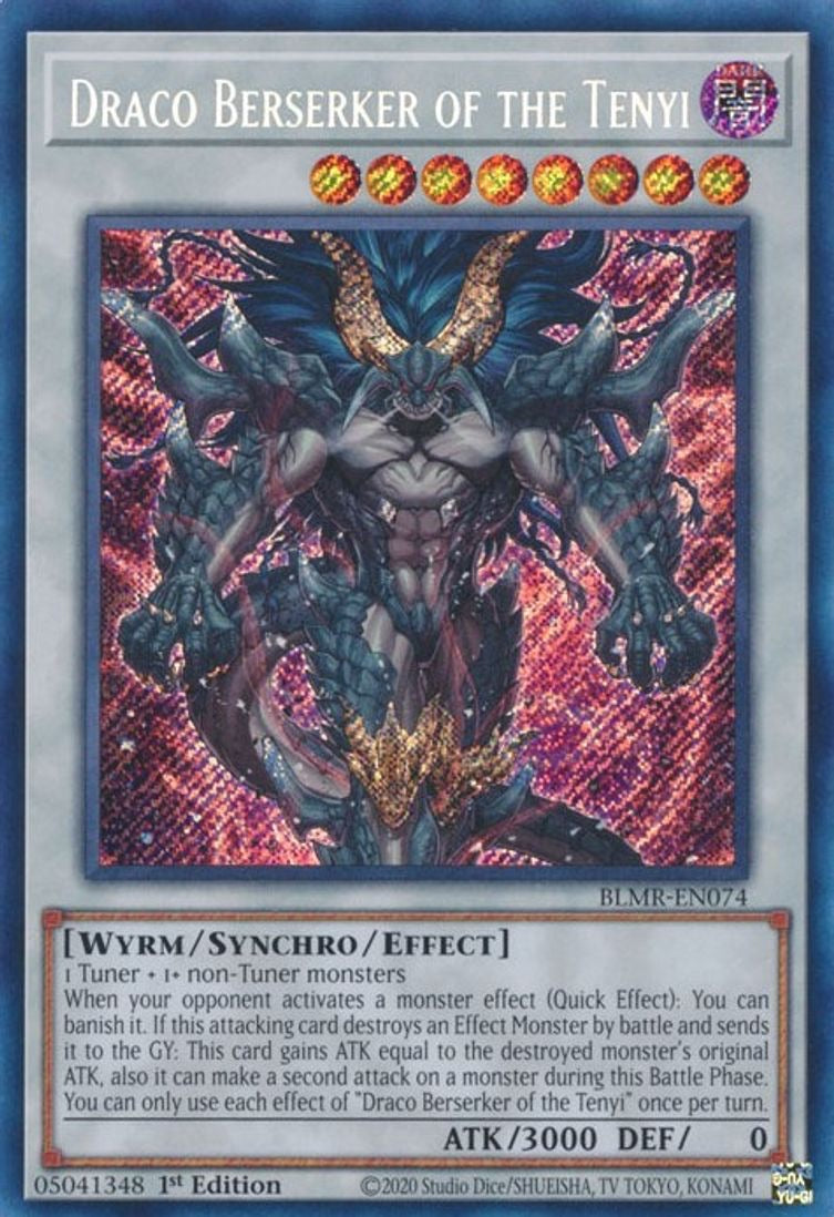Draco Berserker of the Tenyi - Battles of Legend: Monstrous Revenge BLMR-EN074