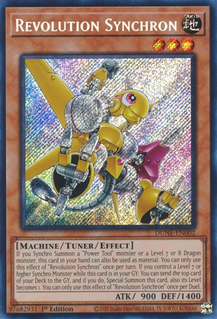 Revolution Synchron - Duelist Nexus Secret rare DUNE-EN002