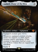 Anduril, Flame of the West (Extended Art) - Universes Beyond: The Lord of the Rings: Tales of Middle-earth (LTR)
